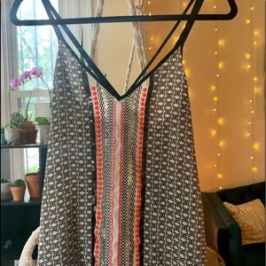 Express | Sequins Cross Back Strappy Tank Top